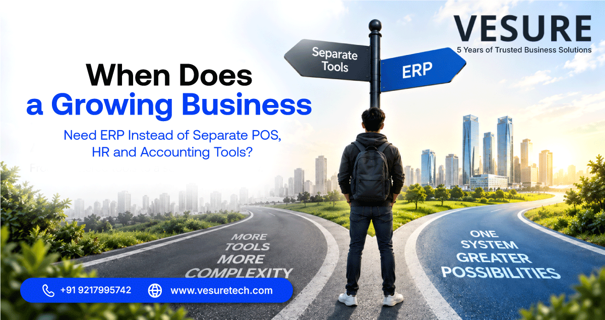 When Does a Growing Business Need ERP Instead of Separate POS, HR and Accounting Tools?